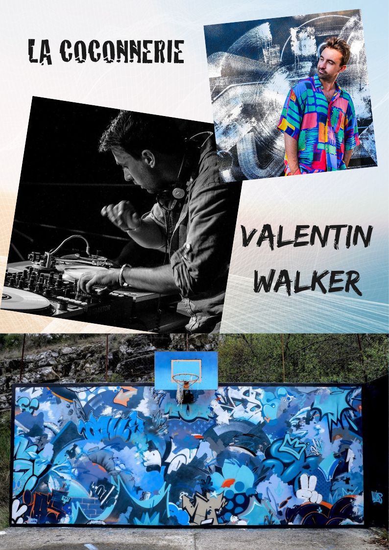 Valentin Walker – Performance graphique et DJ set simultanés